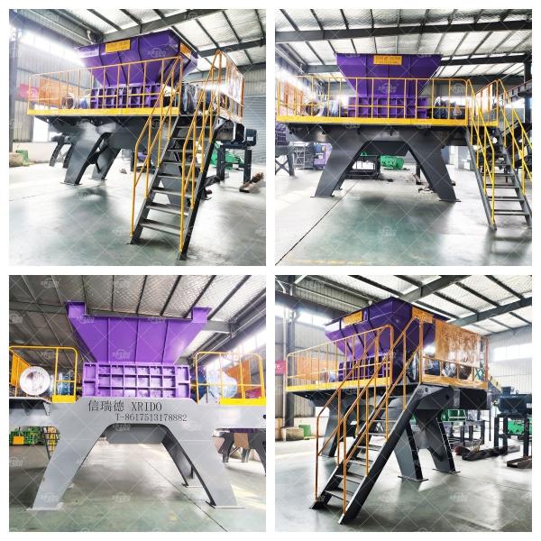 Stainless Steel Copper Metal Recycling Shredder Heavy Duty Metal Shredder Machine