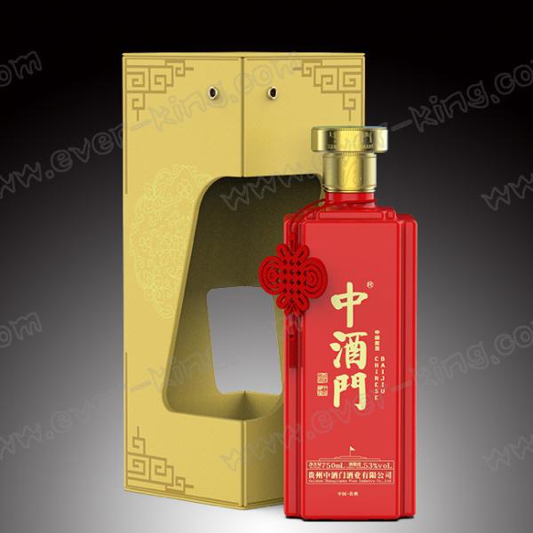 Магнитные прокалывая коробки бутылки ликера с изготовленным на заказ картоном