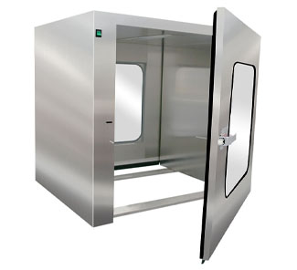 Common Transfer Window 230V 50HZ Pass Through Box Powder Coating