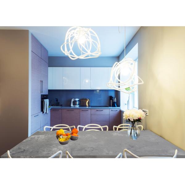 Stain Resist Quartz Stone Top Grey Quartz Kitchen Worktops Eco Friendly