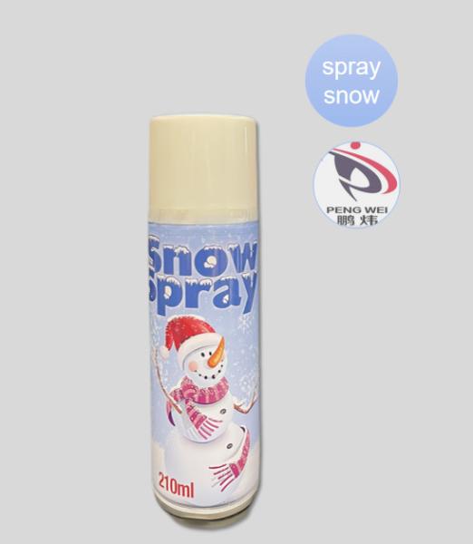 OEM Tin Fake Artificial Spray Snow For Window Display Nontoxic