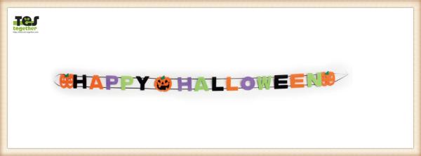Halloween Decoration Triangle Flag Halloween Lettress Halloween Party Hall Bar Decorative Flag Banner Report