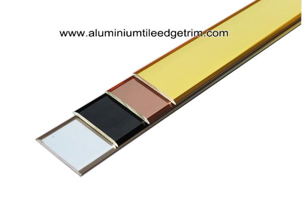 Interior Decorative Aluminum / Metal Flat Bar / Strip With 20mm Width