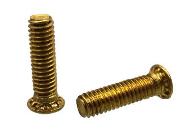 Brass Clinching STUD Bolt Metal Bolt Custom Size Hardware, Widely Used in Industrial Assembly Projects