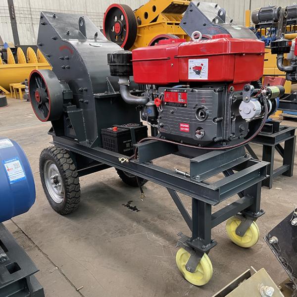 Machine d'extrudeuse de brique de broyeur à marteaux de PC1000x800 Clay Brick Machine 75kw