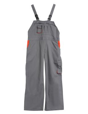 Macacões tridimensionais do babador do trabalho do bolso da correia ajustável de 2450 G/M