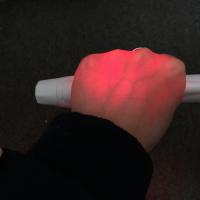 Ajuste infravermelho do brilho da luz do inventor da veia da mini luz da veia