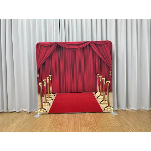 8x8ft Pillowcase Backdrop Event Photo Backdrop Dye Sublimation Printing