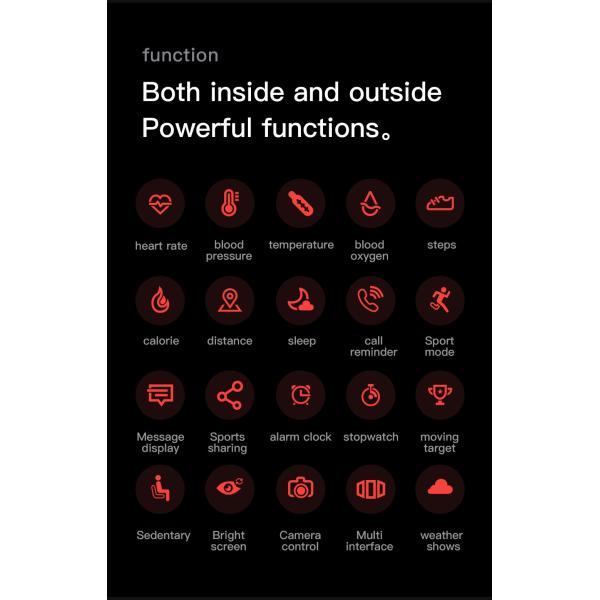 Дозор технологии касания IP67 умный, браслет экрана касания кожи 10days