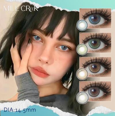 Makeup Cosmetic Colored Contact Lenses Cosmetic Prescription Contacts 14.5mm Diameter