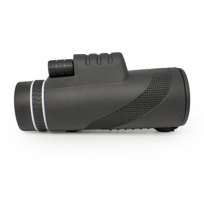 Monocular impermeável de acampamento do zumbido do Telephoto 40X60 dos adultos com suporte de Smartphone