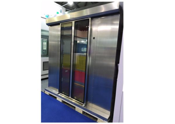 2 Directinal Blowing Voice Control Cleanroom Air Shower With HEPA Filter For Cosmetic Industry