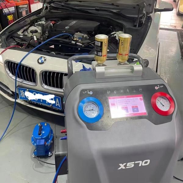 Máquina de recuperación de CA totalmente automática para vehículos híbridos y eléctricos