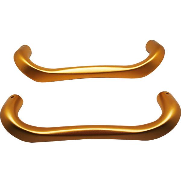 Окисленные ручки тяги двери золота, стеклянный размер ручки двери 400×432mm