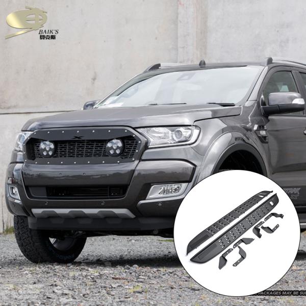 ODM Side Step Running Board For Ford Ranger T7 2015-2017 Exterior Accessories