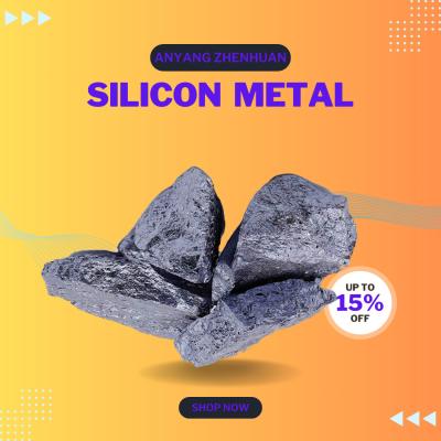 High Melting Point 1414°C Silicon Metal 441 Electronic Grade 10mm-70mm Granularity