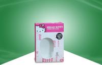 Boîtes d'emballage en papier en couleur boîte en carton avec fenêtre pour la souris Hello Kitty
