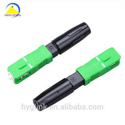 Conector ótico rápido simples verde do Sc E2000 do APC FO
