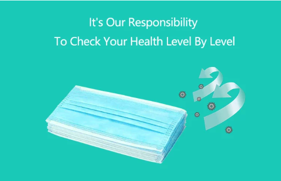 Antiviral Medical Blue Skin Care PPE Earloop Face Masks