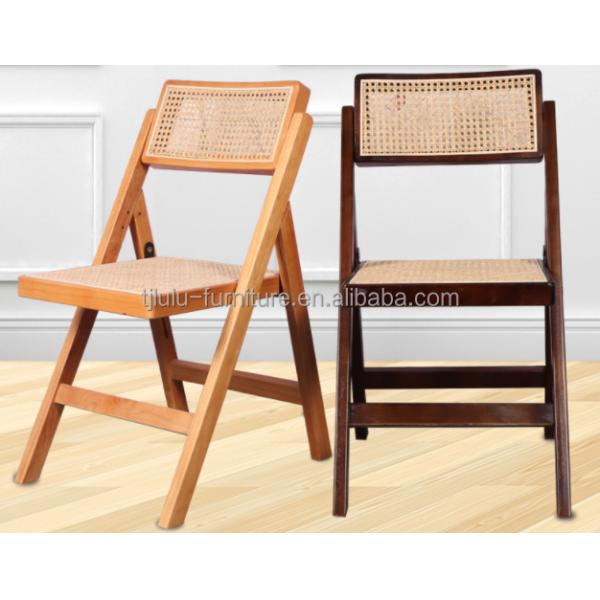 Customized Tianjin Lulu Outdoor Folding Rattan Garden Chairs for Comfortable Seating