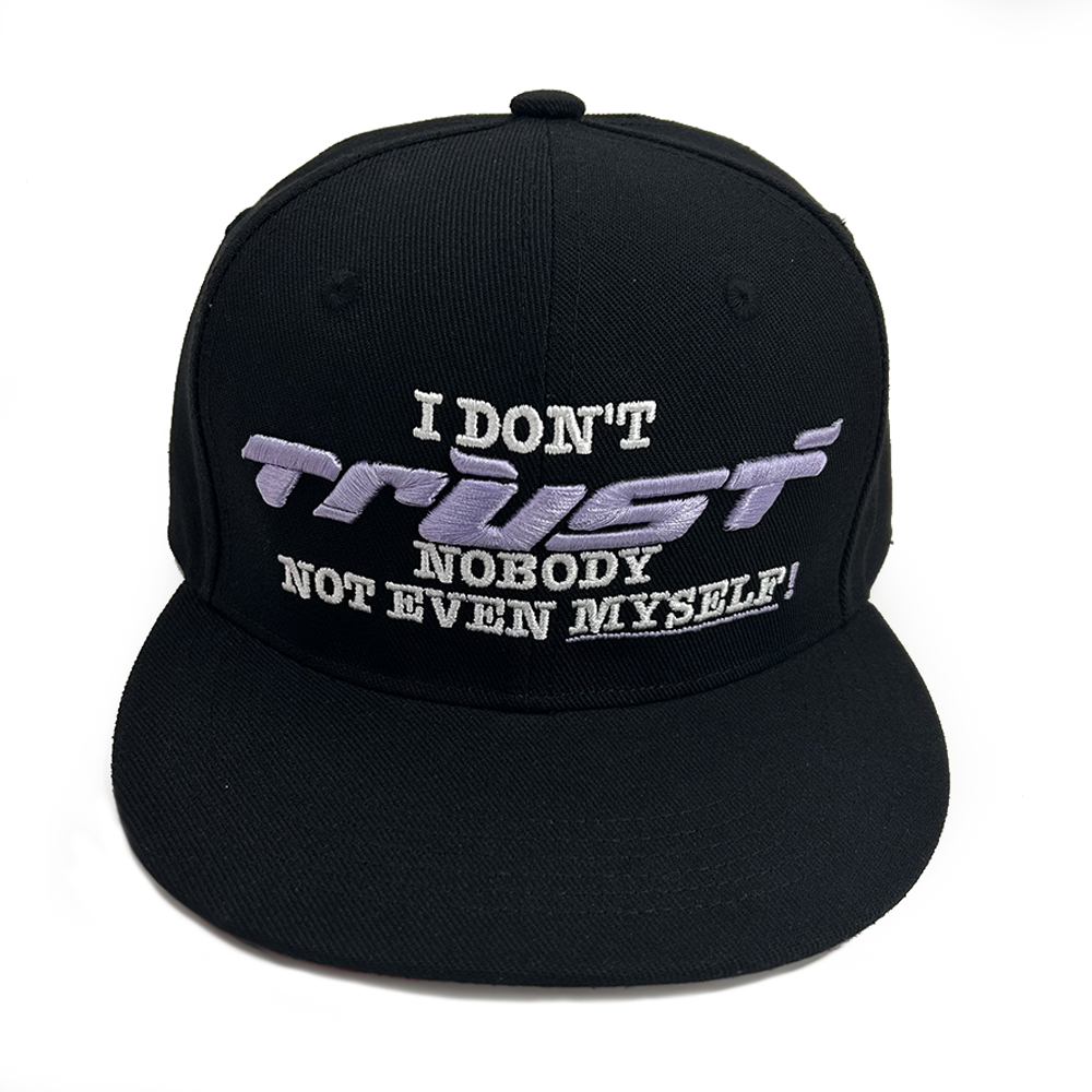 New Design 6 Panel Fitted Snapback Hat Baseball Cap 3D Embroidery Logo Sports Flex Adjustable