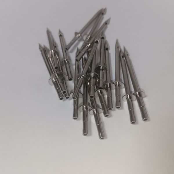 304 Stainless Steel Side Hole Long Needle Welding Sandblasting