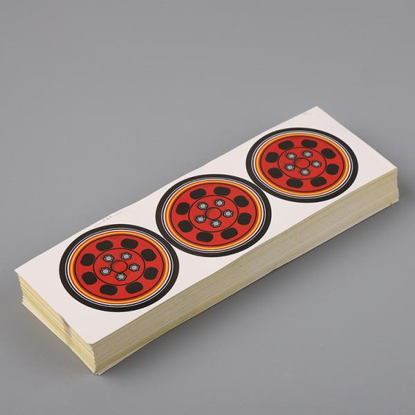 Напечатанное перманентностью слоение частного логотипа слипчивых ярлыков собственной личности лоснистое