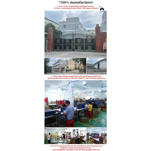 Caja de embalaje de collar de lujo personalizado en cuero PU rojo con revestimiento de terciopelo y Contacta con nosotros