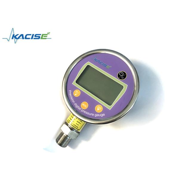 High Accuracy 0.05%FS Digital Pressure Gauge with USB Connected Data Logger and IP66 Rating