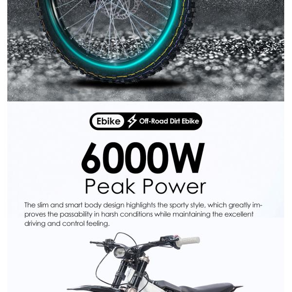 Take Your OffRoad Adventures to the Next Level with Our 72V Mid Mounted Motor Minibike