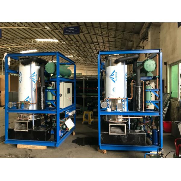 машина создателя трубки льда 3Т с системой Фреон компрессора Германии Бицер