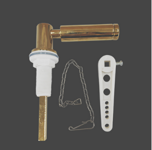 Single Button 1/2 In Low Level Flush Push Button Cistern Mechanism