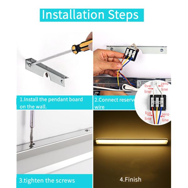 Modern LED Bathroom Wall Lamp 9W 12W Rotatable Waterproof Mirror Vanity Sconce Toilet Light(WH-MR-51)