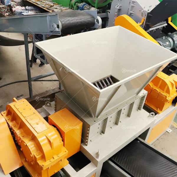 Double Shaft Heavy Duty Used Metal Crusher Machine for Waste Scrap Metal Shredders