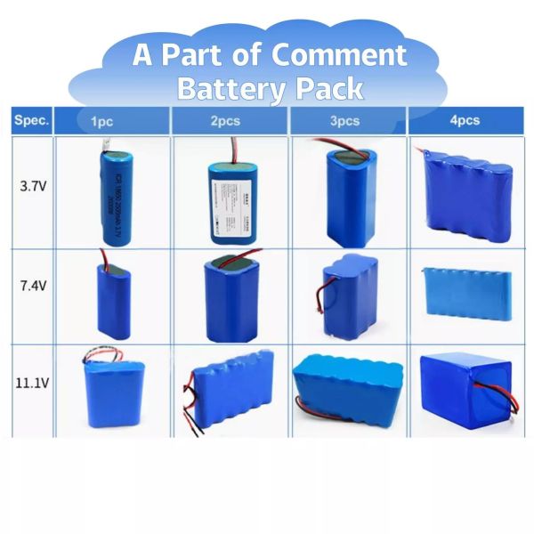 18650 Battery 3.7v 7.4v 11.1v Lithium Li Ion Rechargeable Lithium Batteries 18650 2600mah 2200mah 3000mah 3500mah Batteries