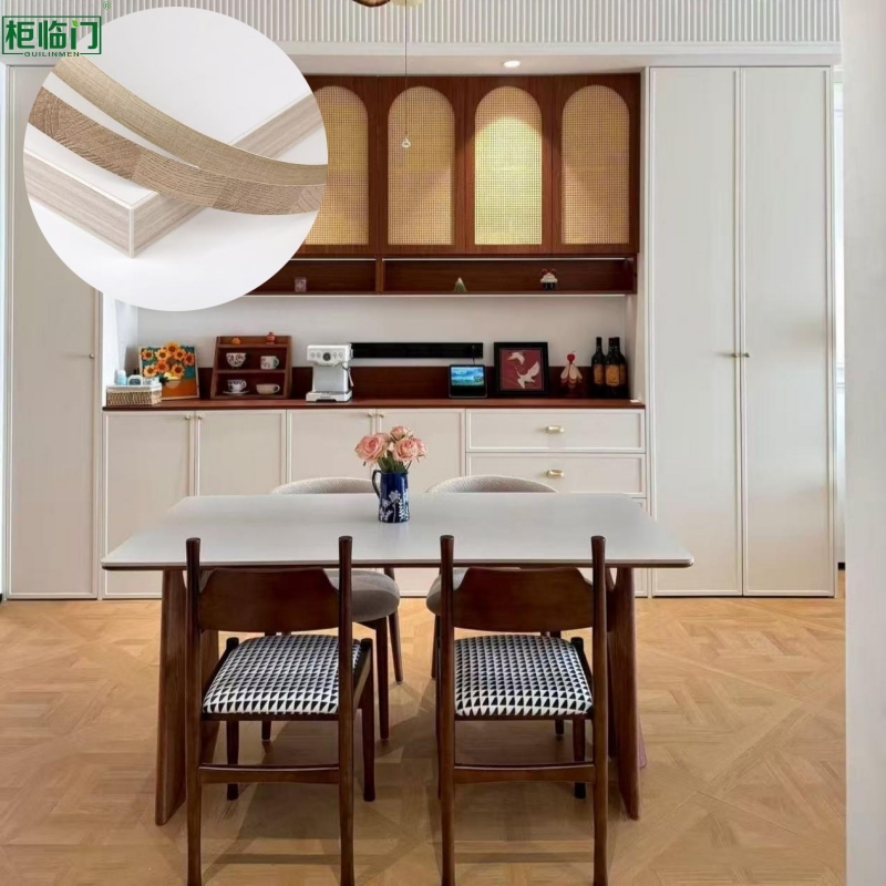 PVC/ABS Edge Banding For Furniture Cabinets Custom Color And Size