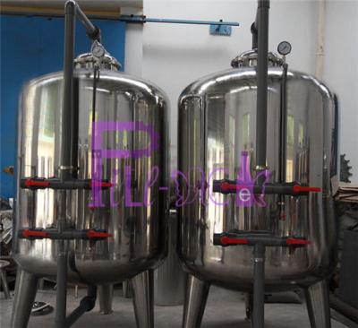 Água mineral do esterilizador UV que refina o equipamento automático do tratamento da água da máquina