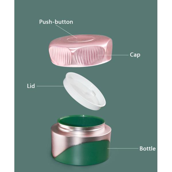 Customized Color And Logo 30g / 50g Face Cream Jar Skin Care Packaging Eye Cream Container UKC69A