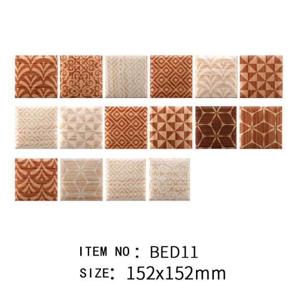 152x152mm Ceramic Mosaic Wall Tiles for Kitchen Bathroom