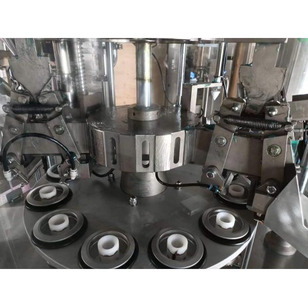 Hand Cream Face Cleanser Plastic Tube Filling Sealing Machine with Hot Air Gun