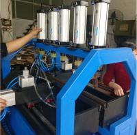 Machine de accrochage de accrochage de radiateur en plastique du réservoir d'eau de voiture d'outil de radiateur pneumatique servo de puissance C