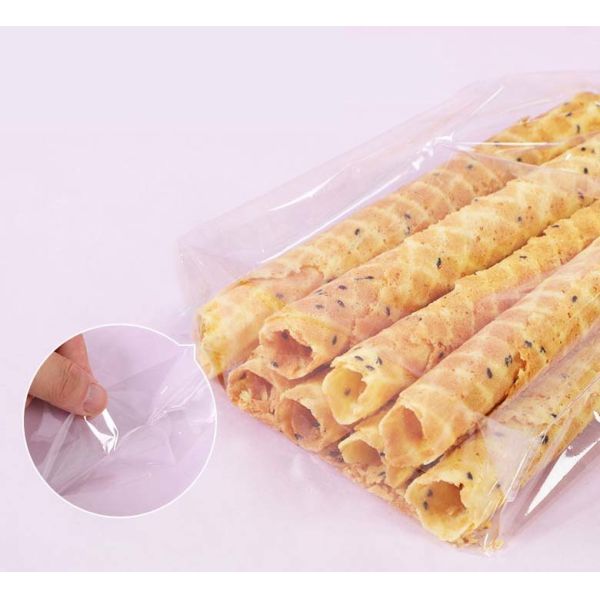 Custom Twist-Tie Plastic Bread Bags For Food Packaging