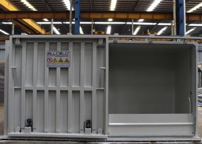 Capacidade modular Eco da máquina 100㎡ da sala fria do painel de aço inoxidável do plutônio amigável