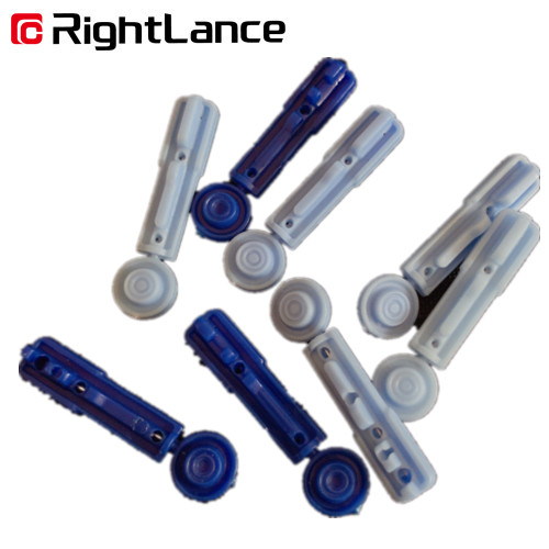 Twist Off Sterile Blood Lancet Stainless Steel Pricking Finger With Lancet 30 Gauge