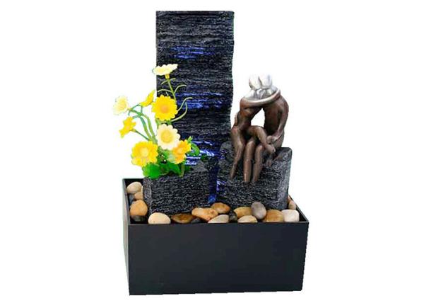 Love Affair Battery Operated Tabletop Fountain , Desk Water Fountain 10 Inch
