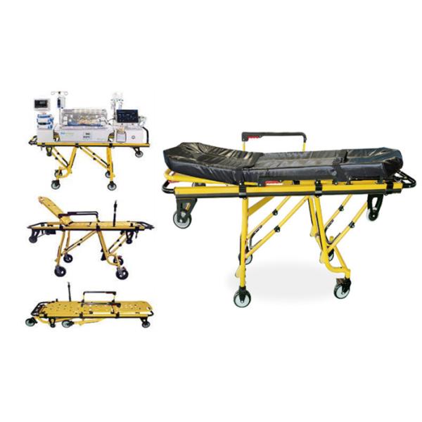 Medical First Aid Ambulance Stretcher Trolley Height Adjustable Hospital Device
