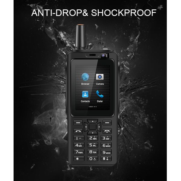 UNIWA F40 2.4 Inch Waterproof Mobile Phone with Walkie Talkie Function Two Way Radio