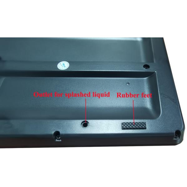 Водоустойчивая клавиатура USB PS/2 Panelmount промышленная пластиковая с мышью сенсорной панели
