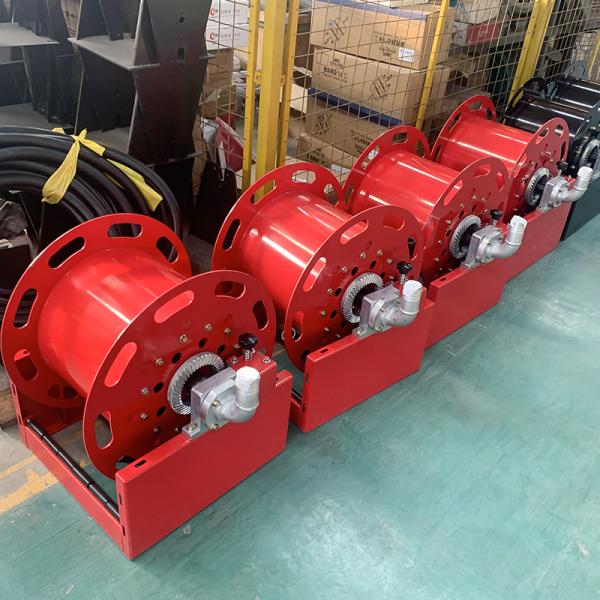 Rugged 1.5 Inch Hose Reel Frame for Fuel Trucks 30 Meter Hose