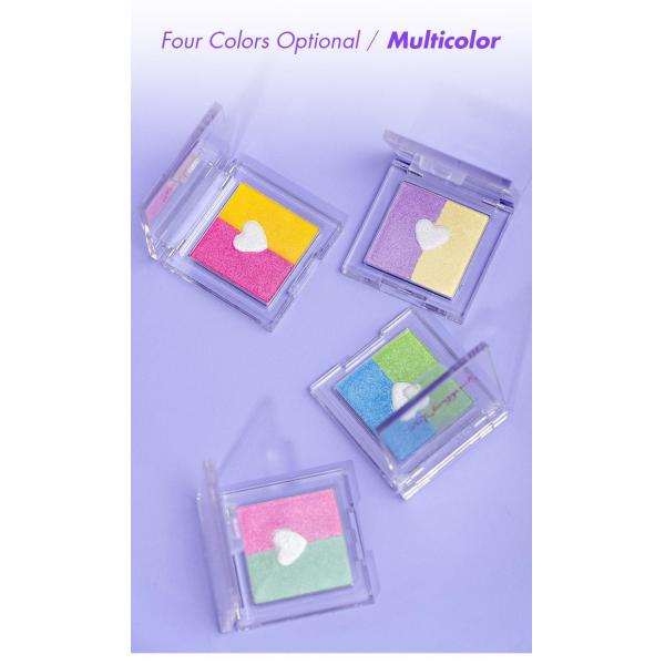 Cruelty Free Duochrome Eyeshadow With Highlight For All Skin Types